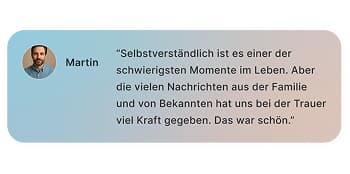 Digitale Unterstützung im Trauerprozess - Gemeinsames Trauern und Erinnern